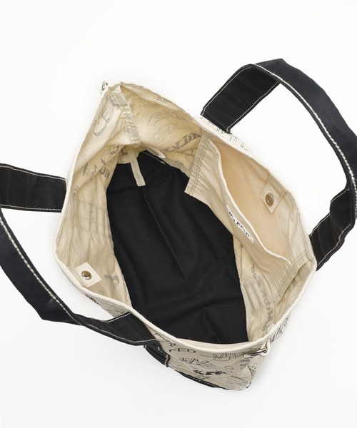 MILKFED.(ミルクフェド)の「VARIOUS LOGO 2WAY TOTE(トートバッグ・レディース・ブラック/レッド/ネイビー・ONE SIZE)」の16枚目の写真