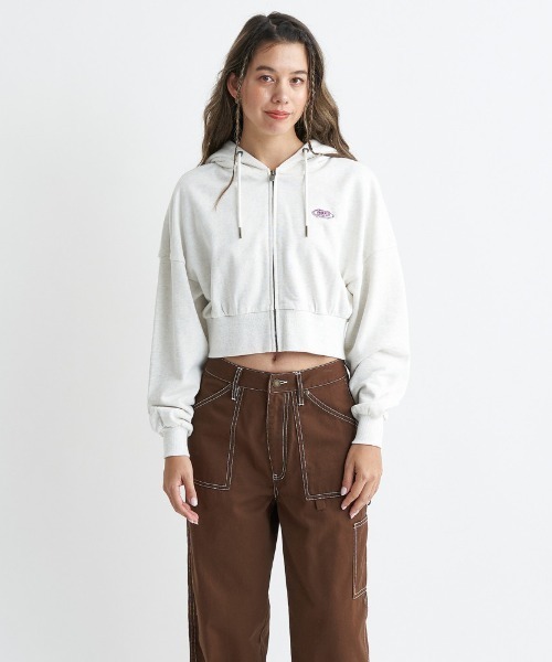 ROXY（ロキシー）の「SQUEEZE THE　DAY　ZI/ロキシージップアップパーカー（パーカー・レディース・ブラック/グレー/レッド・MEDIUM/LARGE/SMALL）」の7枚目の写真