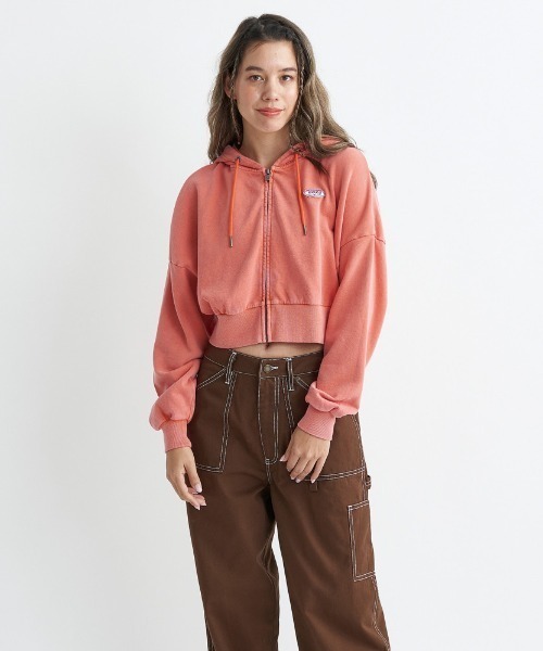 ROXY（ロキシー）の「SQUEEZE THE　DAY　ZI/ロキシージップアップパーカー（パーカー・レディース・ブラック/グレー/レッド・MEDIUM/LARGE/SMALL）」の16枚目の写真