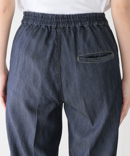 La TOTALITE(ラトータリテ)の「【Munich/ミューニック】tencel cotton denim(デニムパンツ・レディース・コバルトブルー/ブルー系その他・FREE)」の3枚目の写真
