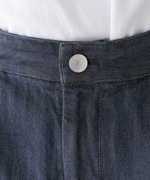 La TOTALITE(ラトータリテ)の「【Munich/ミューニック】tencel cotton denim(デニムパンツ・レディース・コバルトブルー/ブルー系その他・FREE)」の6枚目の写真