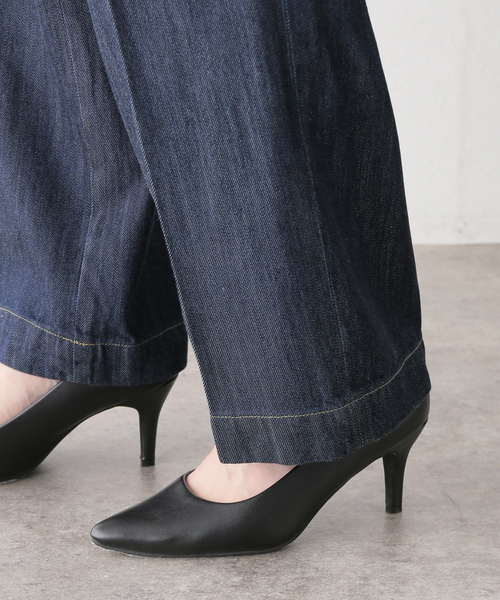 La TOTALITE(ラトータリテ)の「【Munich/ミューニック】tencel cotton denim(デニムパンツ・レディース・コバルトブルー/ブルー系その他・FREE)」の7枚目の写真
