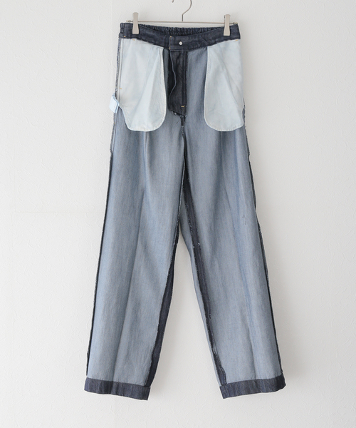 La TOTALITE(ラトータリテ)の「【Munich/ミューニック】tencel cotton denim(デニムパンツ・レディース・コバルトブルー/ブルー系その他・FREE)」の9枚目の写真