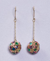 Zoule ゾーラ:モロッカンシリーズ MOROCCAN ball-P ピアス