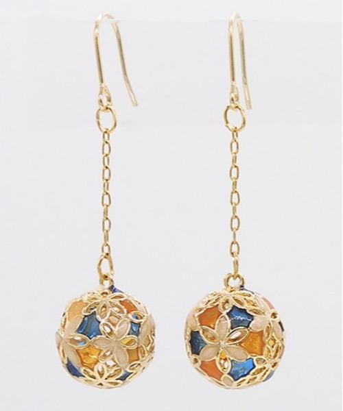 Zoule ゾーラ：モロッカンシリーズ MOROCCAN ball-P ピアス（ピアス