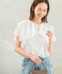 URBAN RESEARCH ROSSO WOMEN | イージーケアフリルブラウス(シャツ/ブラウス)