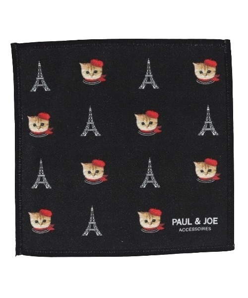 PAUL & JOE ACCESSOIRES（ポールアンドジョーアクセソワ）の「スマホ拭きハンカチ/S<パリヌネット>/ PAUL & JOE ACCESSOIRES（ハンカチ/ハンドタオル・レディース・ベージュ/ブルー/ブラック・FREE）」の6枚目の写真