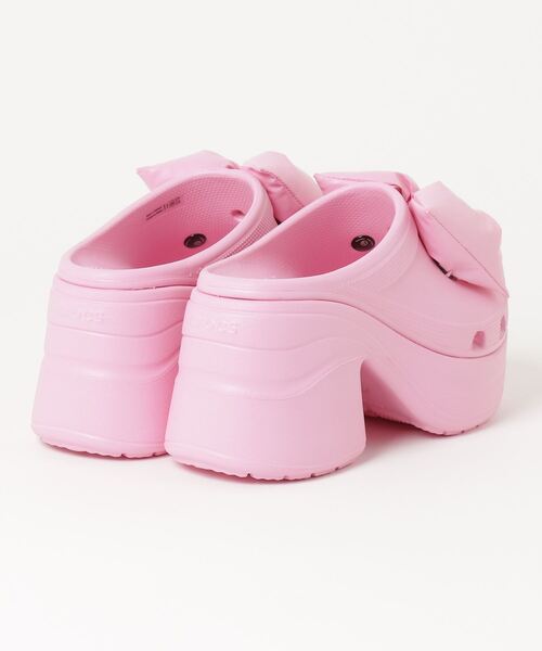 crocs（クロックス）の「crocs Siren Bow Clog / クロックス サイレン ボウ クロッグ（サンダル・レディース・ピンク・25.0cm/24.0cm/23.0cm/22.0cm）」の9枚目の写真