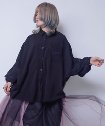 rovtski | レース切換えドルマンブラウス(シャツ/ブラウス)