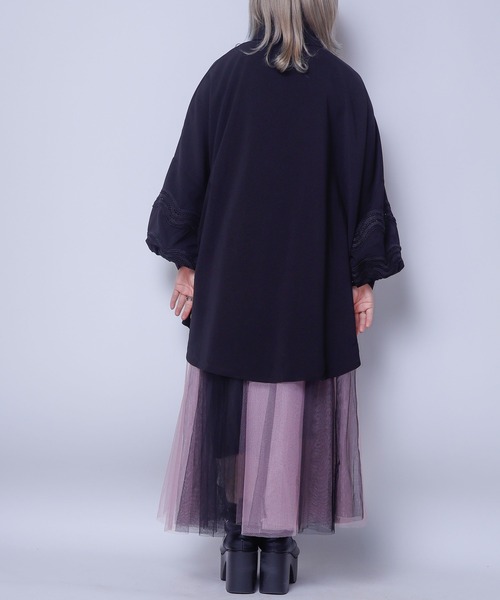 rovtski（ロフトスキー）の「レース切換えドルマンブラウス（シャツ/ブラウス・レディース・ホワイト/ブラック・FREE）」の19枚目の写真