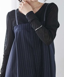 レディシルエットシアートップス