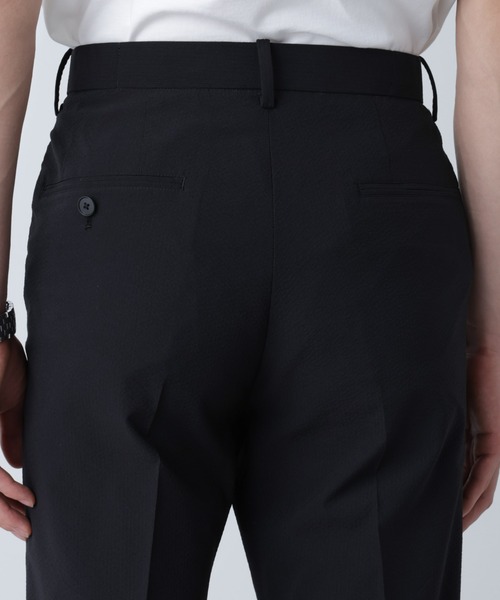 NANO universe(ナノユニバース)の「「Damerino」Air エアサッカーストレッチセットアップ(セットアップ・メンズ・ネイビー/モカ/ブラック・S/XL/L/M)」の18枚目の写真