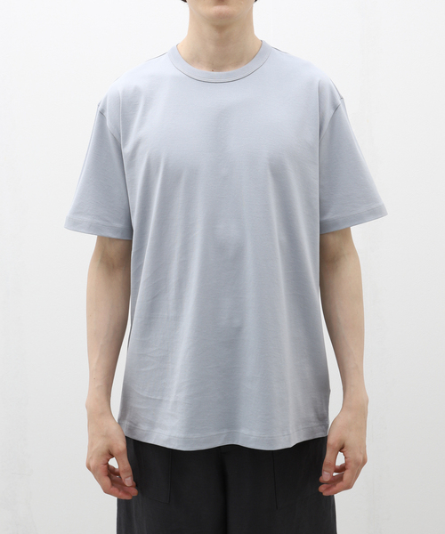 handvaerk（ハンドバーク）の「handvaerk (ハンドバーク ) 60/2 NEW CREW NECK S/S #6540（Tシャツ/カットソー・メンズ・チャコールグレー/ライトグレー/ホワイト/ブラック・LARGE/X-LARGE/MEDIUM）」の4枚目の写真