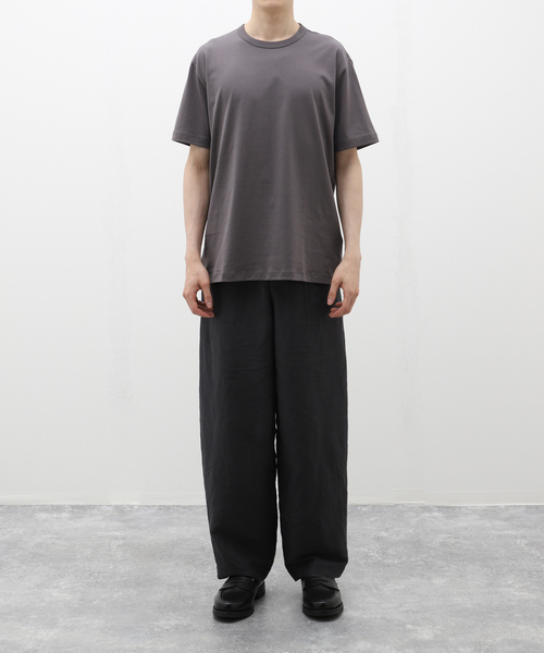 handvaerk（ハンドバーク）の「handvaerk (ハンドバーク ) 60/2 NEW CREW NECK S/S #6540（Tシャツ/カットソー・メンズ・チャコールグレー/ライトグレー/ホワイト/ブラック・LARGE/X-LARGE/MEDIUM）」の19枚目の写真