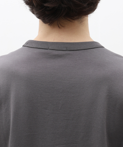 handvaerk（ハンドバーク）の「handvaerk (ハンドバーク ) 60/2 NEW CREW NECK S/S #6540（Tシャツ/カットソー・メンズ・チャコールグレー/ライトグレー/ホワイト/ブラック・LARGE/X-LARGE/MEDIUM）」の13枚目の写真