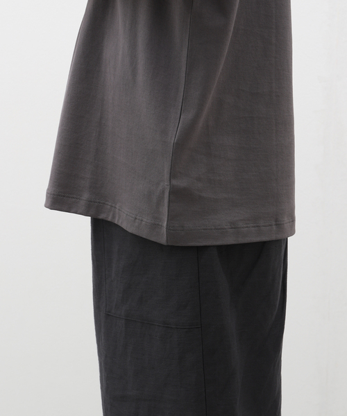 handvaerk（ハンドバーク）の「handvaerk (ハンドバーク ) 60/2 NEW CREW NECK S/S #6540（Tシャツ/カットソー・メンズ・チャコールグレー/ライトグレー/ホワイト/ブラック・LARGE/X-LARGE/MEDIUM）」の16枚目の写真