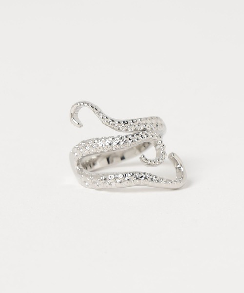 gargle（ガーグル）の「gargle ガーグル：海の生き物シリーズ　タコの足　リング（リング・レディース・シルバー/ゴールド・FREE）」の10枚目の写真