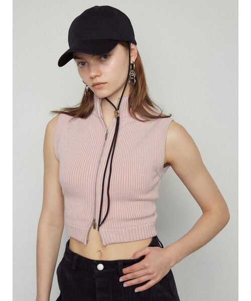 EMODA(エモダ)の「ボックスEツイルキャップ(キャップ・レディース・ブラック/グレー・FREE)」の5枚目の写真