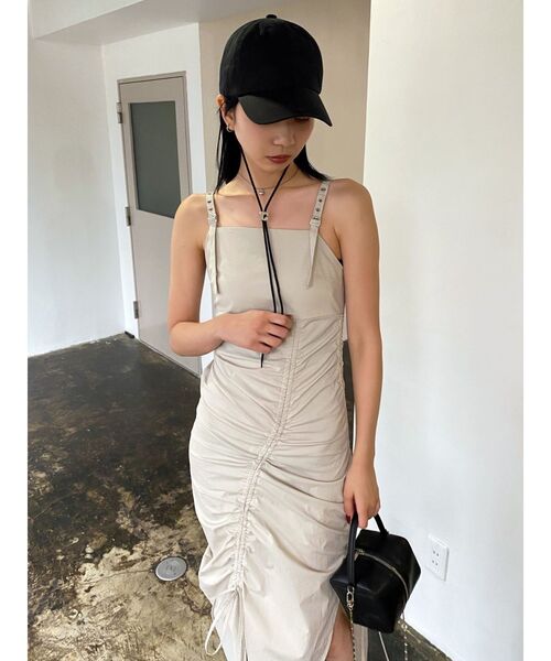 EMODA(エモダ)の「ボックスEツイルキャップ(キャップ・レディース・ブラック/グレー・FREE)」の20枚目の写真