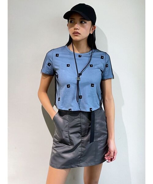 EMODA(エモダ)の「ボックスEツイルキャップ(キャップ・レディース・ブラック/グレー・FREE)」の22枚目の写真