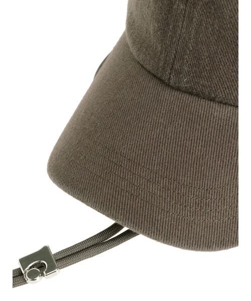 EMODA(エモダ)の「ボックスEツイルキャップ(キャップ・レディース・ブラック/グレー・FREE)」の15枚目の写真