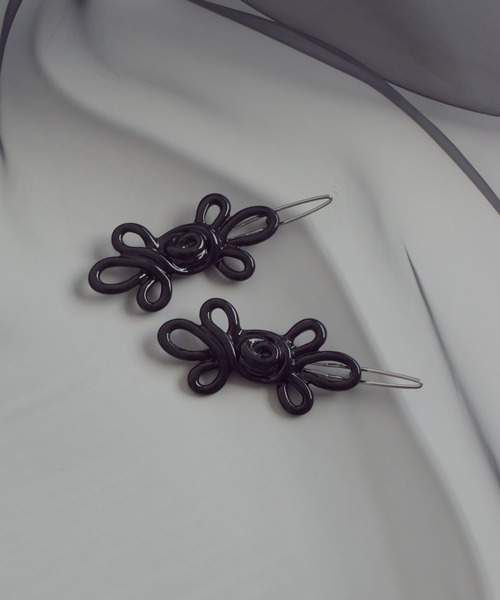 GOLDY（ゴールディ）の「テンプティング チャイナ ヘアピン（ヘアピン・レディース・ゴールド/ブラック/シルバー・FREE）」の2枚目の写真