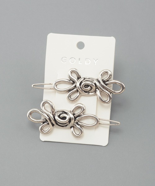 GOLDY（ゴールディ）の「テンプティング チャイナ ヘアピン（ヘアピン・レディース・ゴールド/ブラック/シルバー・FREE）」の8枚目の写真