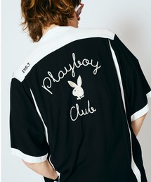 Amazon.co.jp: [プレイボーイ] PLAY BOY シャツ 半袖 ビッグ