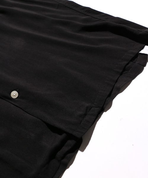 PLAYBOY（プレイボーイ）の「PLAYBOY / プレイボーイ 1953 BOWLING SHIRT ボーリングシャツ（シャツ/ブラウス・メンズ・ブラック/ホワイト・MEDIUM/LARGE）」の17枚目の写真