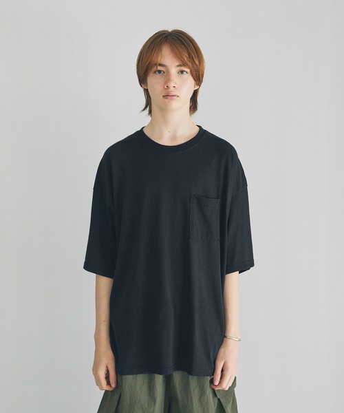 セール】Buyer's Select/TC天竺ワイド胸ポケットスノー