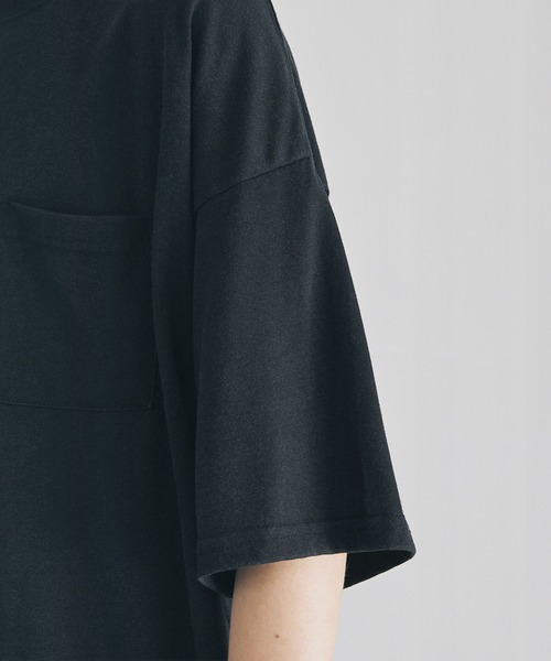 The unormwind（ザアンノームワインド）の「Buyer's Select/TC天竺ワイド胸ポケットスノーウォッシュ加工半袖Tシャツ（Tシャツ/カットソー・メンズ・ベージュ/カーキ/ブラック・L/M/LL）」の12枚目の写真