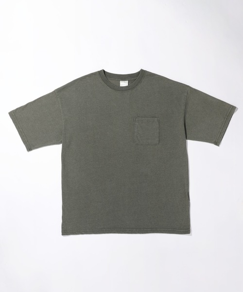 注目の的!【vetements】ノーポスト クルーネック Tシャツ セール】Buyer's Select/TC天竺ワイド胸ポケットスノー