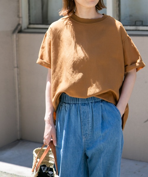 FORK&SPOON（フォークアンドスプーン）の「FORK&SPOON　プルオーバーブラウス（シャツ/ブラウス・レディース・ホワイト系その他/ブラック/キャメル・1）」の10枚目の写真