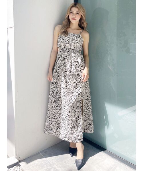 【セール】BACKウエストOPENキャミワンピース（ワンピース）｜GYDA（ジェイダ）