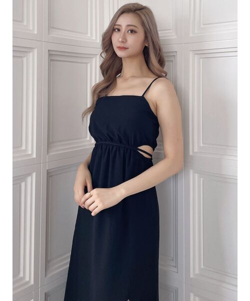 GYDA（ジェイダ）の「BACKウエストOPENキャミワンピース（ワンピース・レディース・ブラック/その他1・FREE）」の22枚目の写真