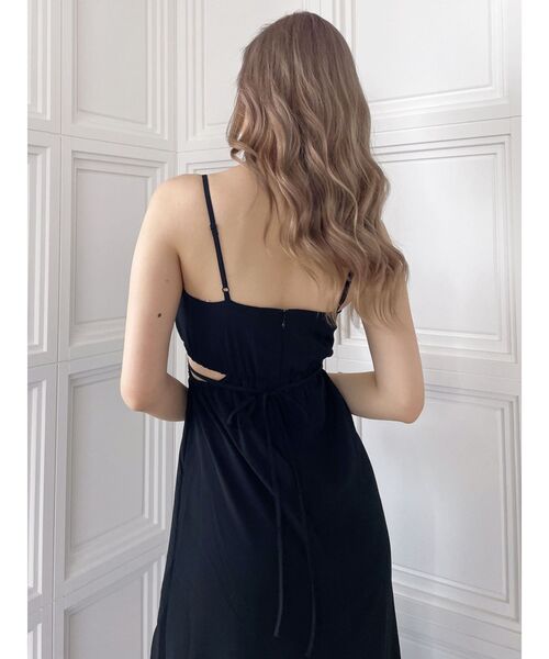 GYDA（ジェイダ）の「BACKウエストOPENキャミワンピース（ワンピース・レディース・ブラック/その他1・FREE）」の19枚目の写真