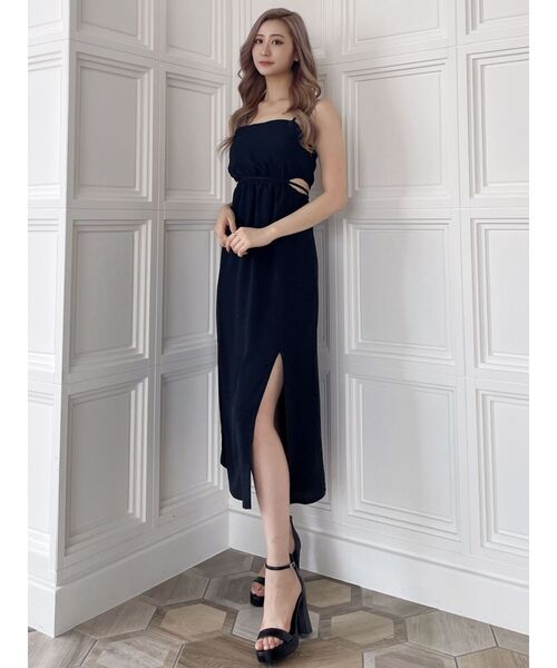 GYDA（ジェイダ）の「BACKウエストOPENキャミワンピース（ワンピース・レディース・ブラック/その他1・FREE）」の18枚目の写真