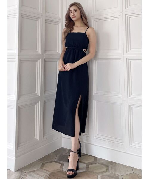 GYDA（ジェイダ）の「BACKウエストOPENキャミワンピース（ワンピース・レディース・ブラック/その他1・FREE）」の16枚目の写真