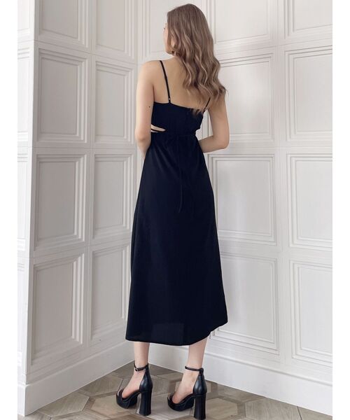 GYDA（ジェイダ）の「BACKウエストOPENキャミワンピース（ワンピース・レディース・ブラック/その他1・FREE）」の15枚目の写真