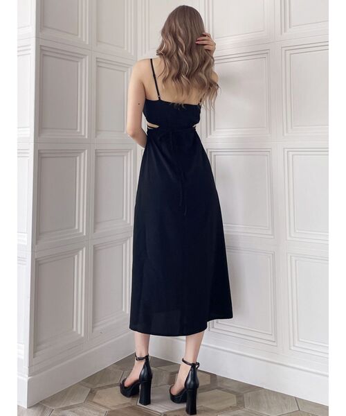 GYDA（ジェイダ）の「BACKウエストOPENキャミワンピース（ワンピース・レディース・ブラック/その他1・FREE）」の13枚目の写真