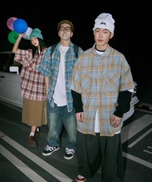 Street Check Short-Sleeve Shirt