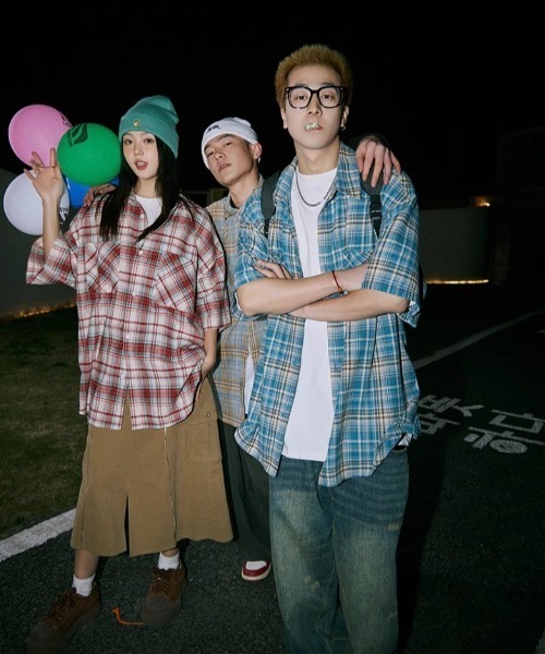 MGV（エムジーヴィー）の「Street Check Short-Sleeve Shirt（シャツ/ブラウス・メンズ・レッド/イエロー/ブルー・MEDIUM/LARGE/X-LARGE）」の18枚目の写真