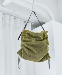 VIS | 【A4収納】ラメニットクシュクシュショルダーバッグ(ショルダーバッグ)