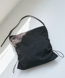 VIS | 【A4収納】ラメニットクシュクシュショルダーバッグ(ショルダーバッグ)