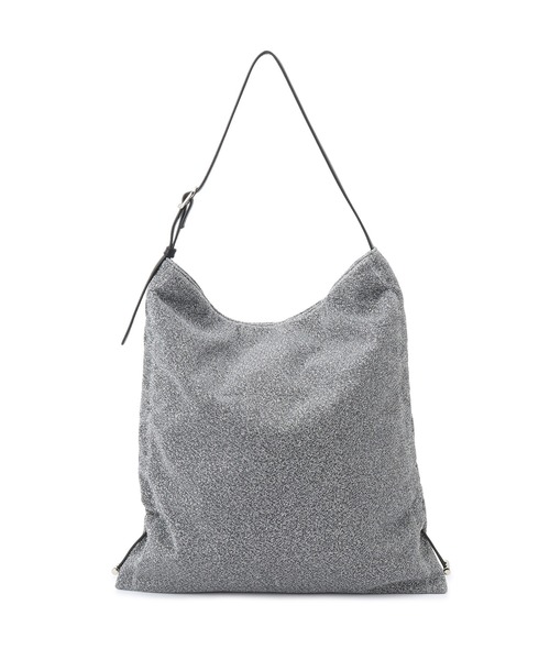 VIS（ビス）の「ラメニットクシュクシュショルダー（ショルダーバッグ・レディース・ゴールド系その他2/シルバー系その他2/ブラック・FREE）」の4枚目の写真