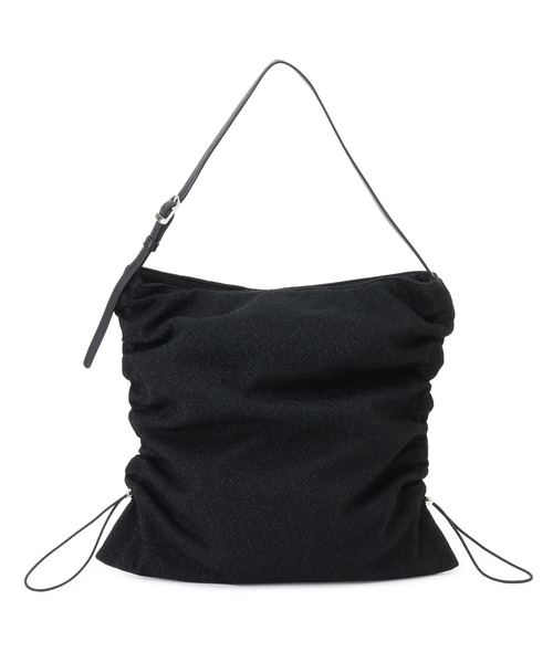 VIS（ビス）の「ラメニットクシュクシュショルダー（ショルダーバッグ・レディース・ゴールド系その他2/シルバー系その他2/ブラック・FREE）」の17枚目の写真