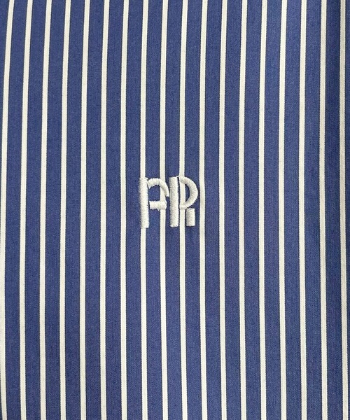 fredy emue（フレディエミュ）の「【インフルエンサー別注カラーあり】FR刺繍ハーフスリーブタックシャツ（シャツ/ブラウス・レディース・ベージュ/オフホワイト/ブルー系その他/ブルー系その他3/ブルー系その他2・38）」の20枚目の写真