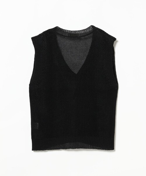 B:MING by BEAMS（ビーミングバイビームス）の「畦編み ニットベスト（ベスト・レディース・ブラック/ブラウン系その他/グレー・ONE SIZE）」の21枚目の写真