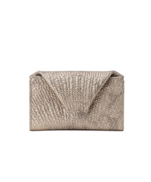 HIROKO HAYASHI（ヒロコハヤシ）の「DAMASCO（ダマスコ）マルチ財布（財布・レディース・ライトグレー/シルバー/ゴールド・00）」の3枚目の写真