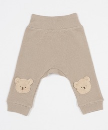 petit main | 【抗菌防臭】ひざパッチアニマルパンツ(スウェットパンツ)